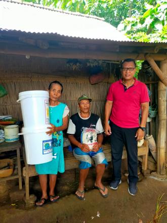 Yayasan Global Village Foundation Bagikan Water Filter Ke-Warga BD Yehanakan