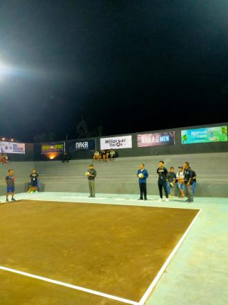 Pembukaan Turnamen Bola Volley Semi Open Naka Sport ke III