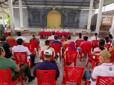 Musyawarah Desa Tentang Sosialisasi Pembentukan Koperasi Desa Merah Putih