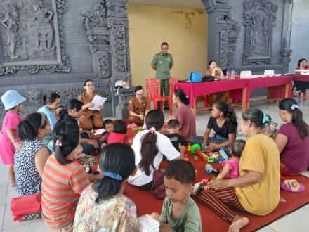Posyandu Balita Mawar Banjar Dinas Delod Rurung Bulan Juni 2025