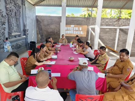 Rapat koordinasi tentang penyusunan Rencana Kerja Pemerintah (RKP) Desa Banjarasem Tahun 2026
