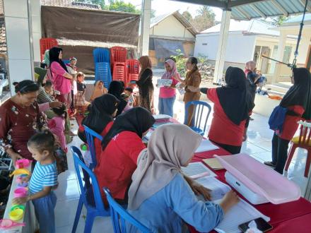 Posyandu Balita Dahlia 2 Banjar Dinas Yehanakan Bulan Oktober 2025