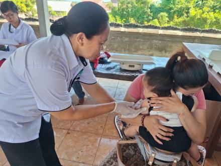 Kegiatan Posyandu Balita Melati 2 Banjar Dinas Dajan Rurung Mei 2026
