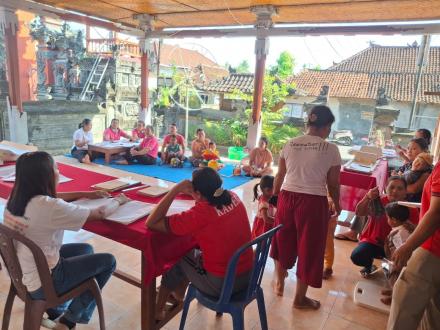Kegiatan Posyandu Balita Kenanga Banjar Dinas Kalanganyar Desa Banjarasem Mei 2026