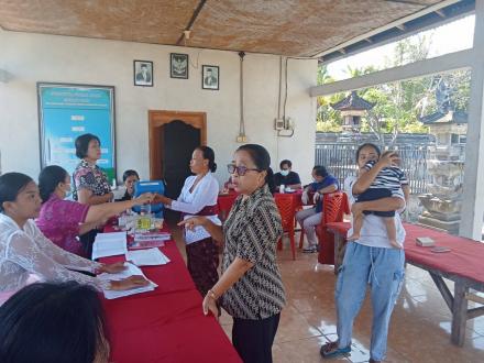 Posyandu Balita Melati 2 Banjar Dinas Dajan Rurung Desa Banjarasem Agustus 2026