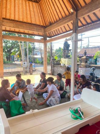 Kegiatan Posyandu Balita Banjar Dinas Yehanakan (Posyandu Dahlia 1) Desa Banjarasem.